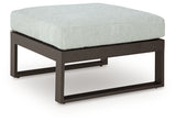 Beachloft Black 8-Piece Sectional with Ottoman and Coffee Table