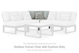 Beachloft Black/Gray 5-Piece Outdoor Sectional with Ottoman