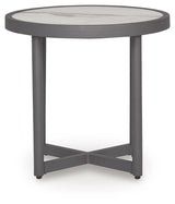 Ocean Beach Gray Outdoor End Table view 3