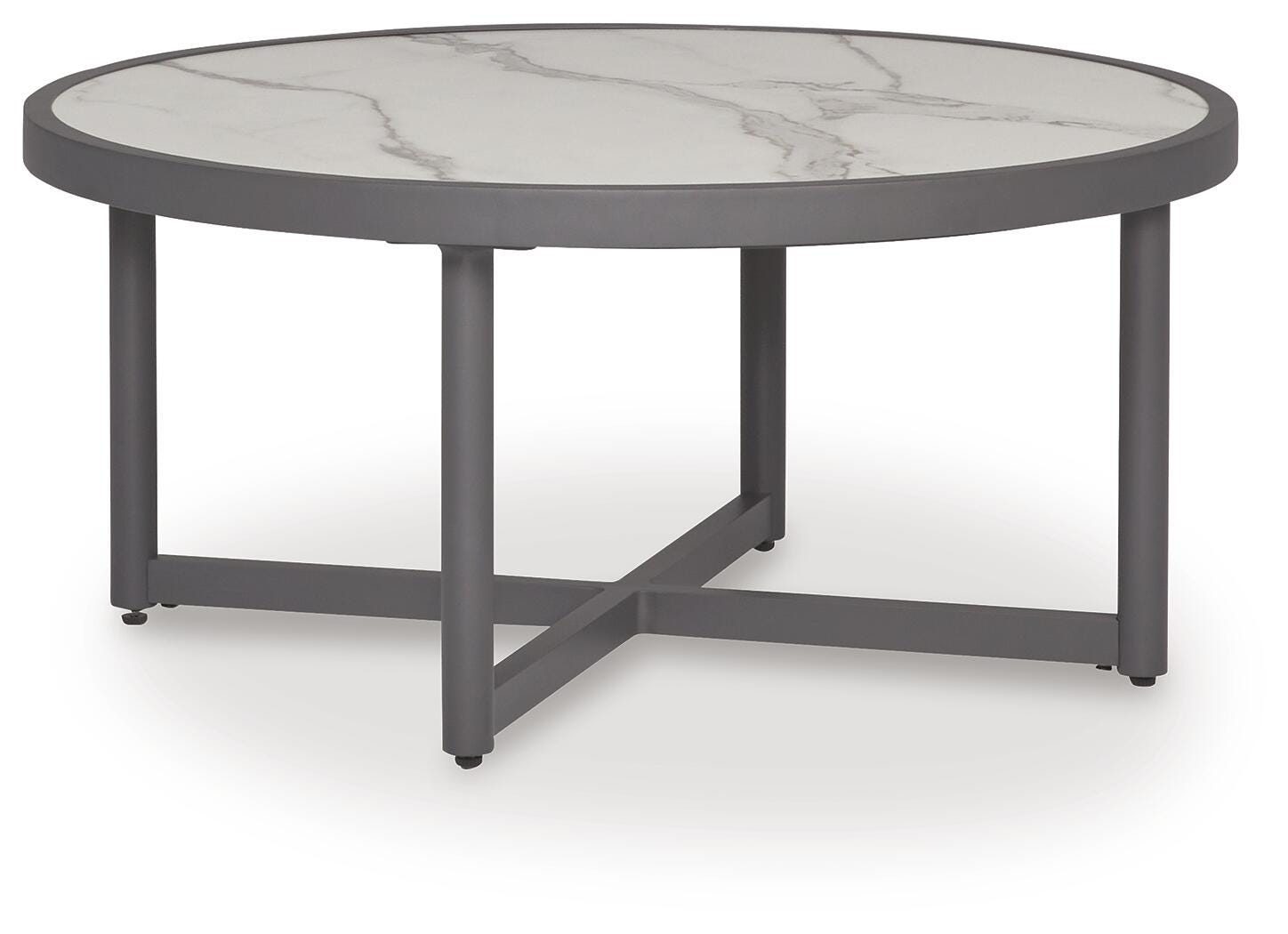 Ocean Beach Gray Outdoor Coffee Table