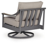 Ocean Gray Beach Outdoor Sofa with 2 Lounge Chairs