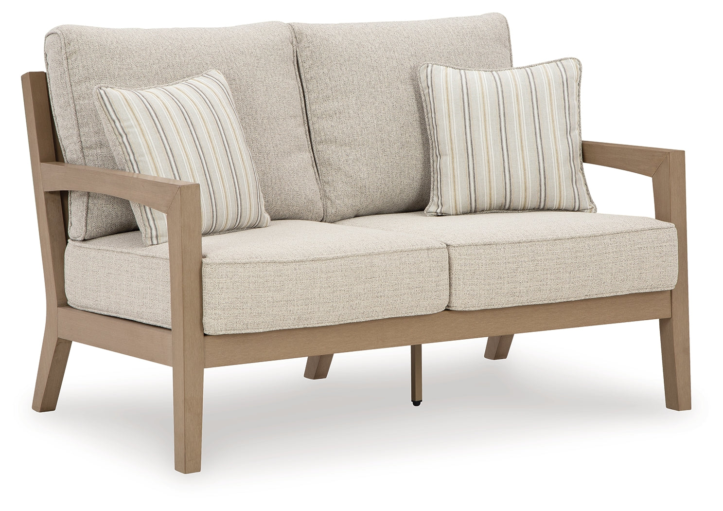 Hallow Driftwood Creek Outdoor Sofa and Loveseat with Coffee Table