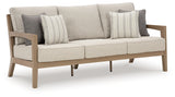 Hallow Driftwood Creek Outdoor Sofa and Loveseat with Coffee Table