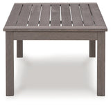 Hillside Gray/Brown Barn Outdoor Sofa and 2 Chairs with Coffee Table