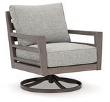 Hillside Gray/Brown Barn Outdoor Sofa and 2 Chairs with Coffee Table
