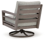 Hillside Gray/Brown Barn Outdoor Sofa and 2 Chairs with Coffee Table