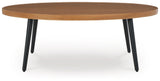 Horizon Brown/Green Hall Outdoor Sofa and 2 Chairs with Coffee Table