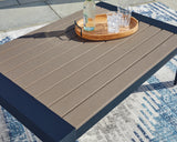 East Beach Navy Blue/Driftwood Outdoor Coffee Table