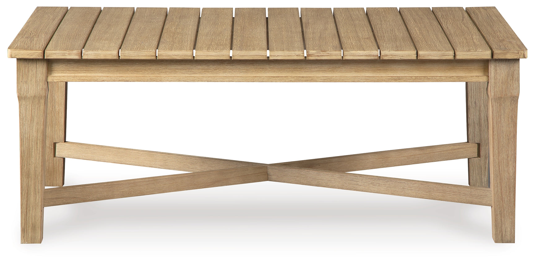 Carter Beige Hall Outdoor Sofa with 2 Lounge Chairs and Coffee Table