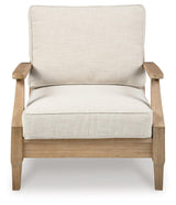 Carter Hall Beige Lounge Chair with Cushion