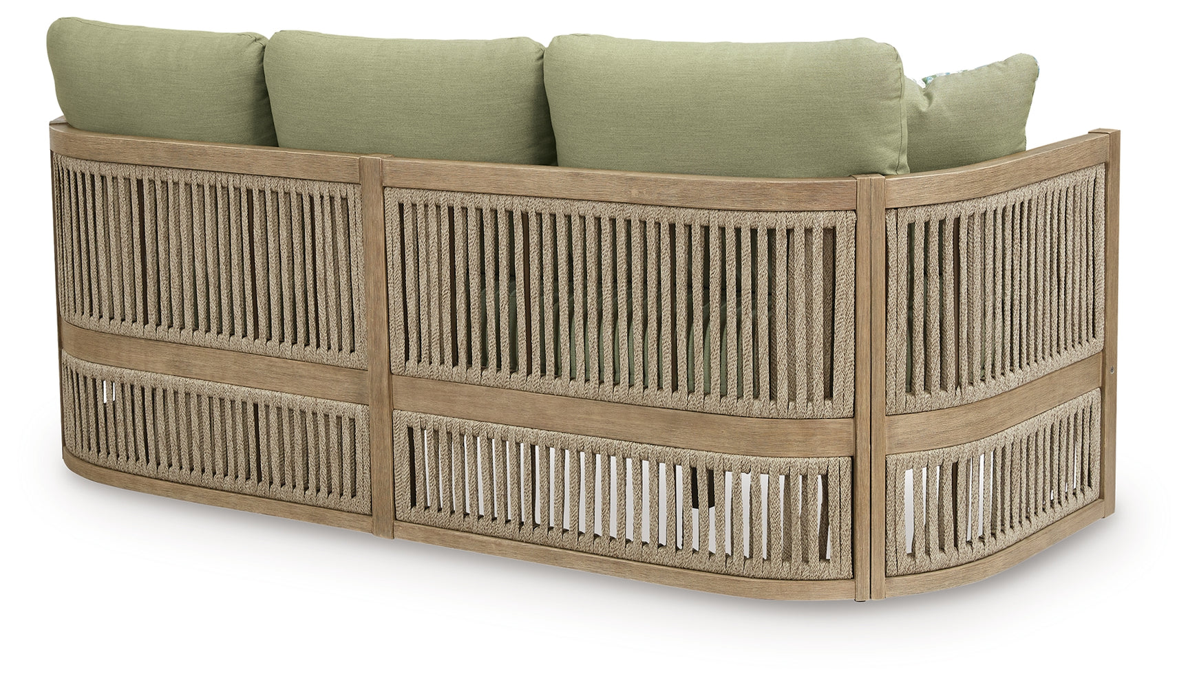 Serena Beige/Green Shores Outdoor Sofa and Chair