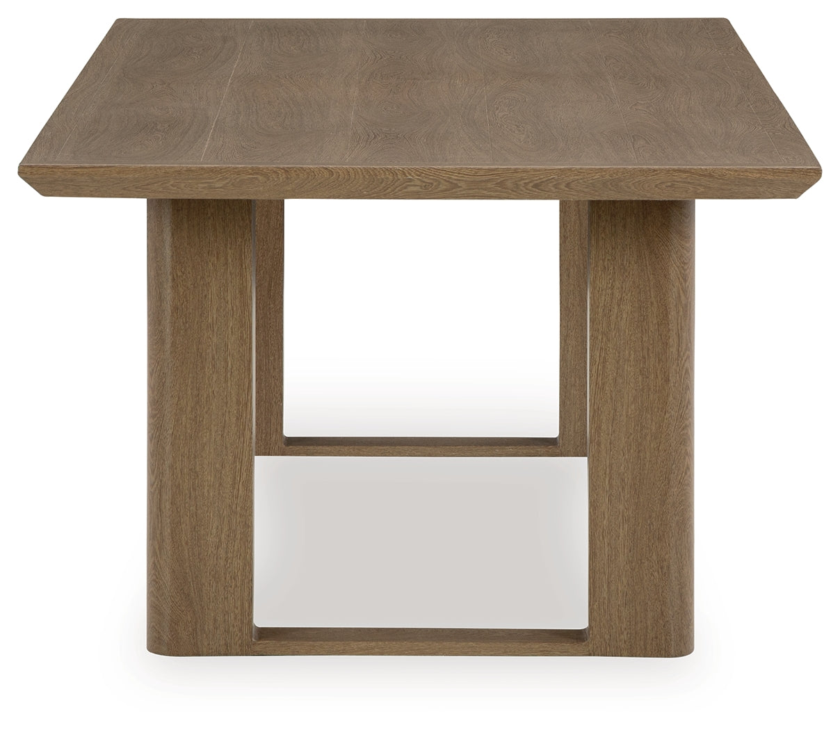 Serene Dark Brown Bay Outdoor Dining Table and 4 Chairs