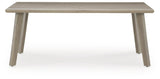 Cliff Trails Beige Outdoor Dining Table