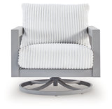 Hurley Gray Park Outdoor Loveseat with 2 Lounge Chairs