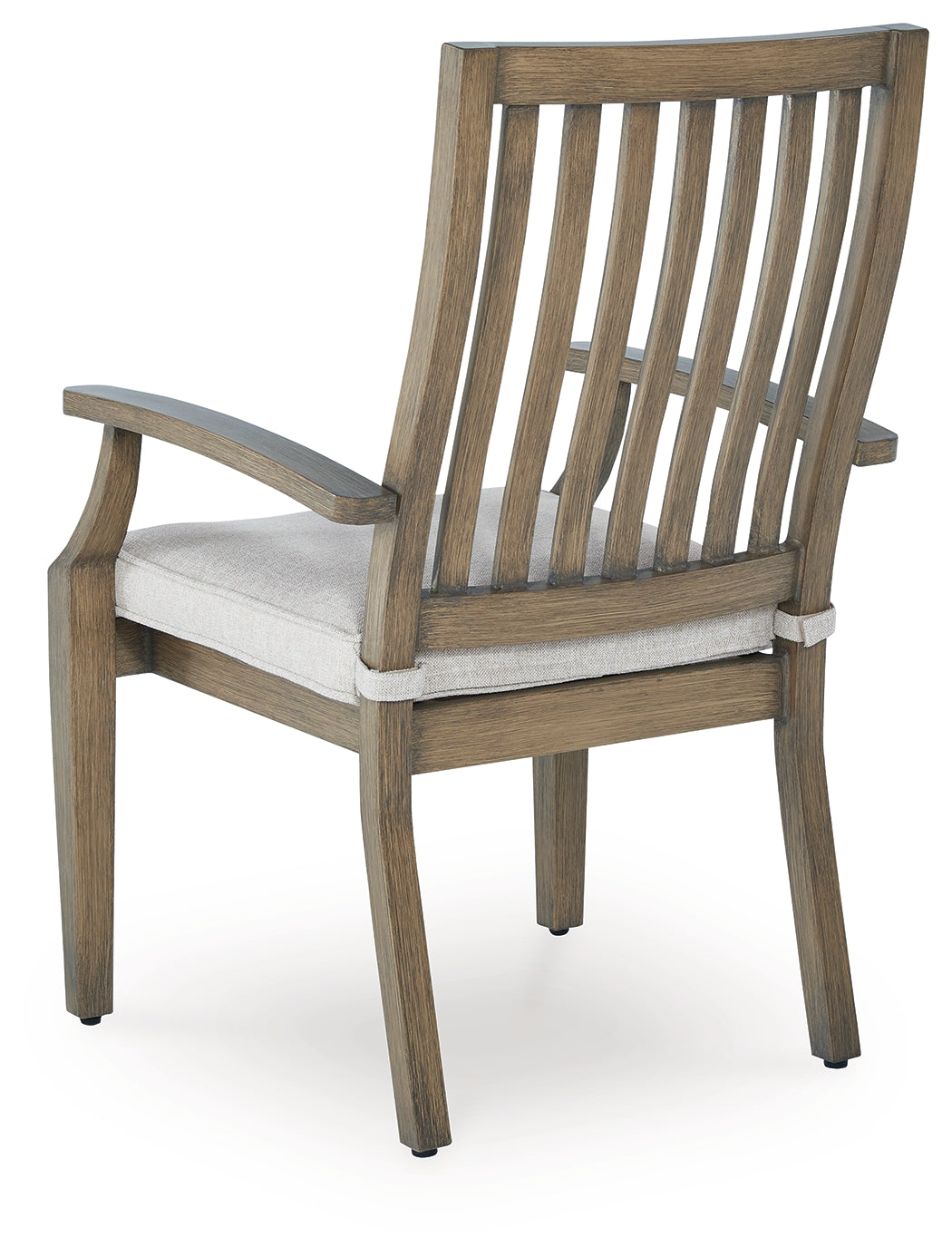Rainier Brown/Beige Ranch Outdoor Dining Table and 4 Chairs