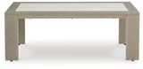Kimpton Isle Brown Outdoor Coffee Table