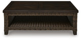 Monterey Dark Brown Point Outdoor Sofa and Loveseat with Coffee Table