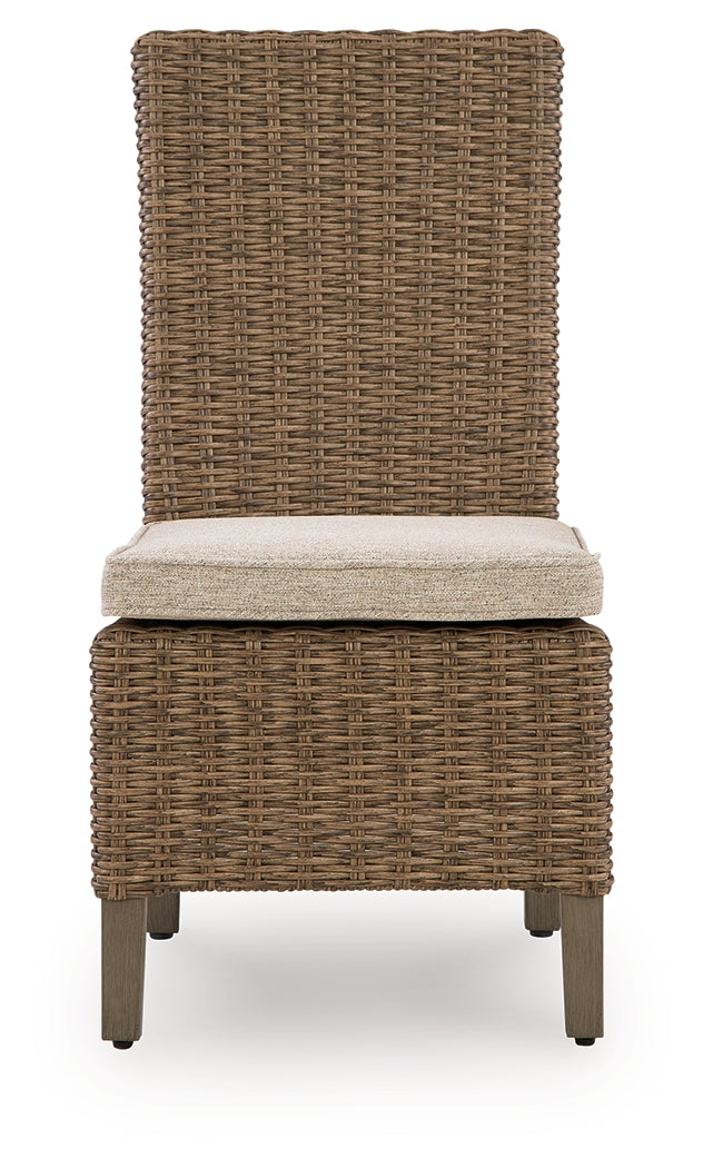 Laguna Heights Beige Side Chair with Cushion (Set of 2)