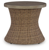 Laguna Heights Beige Outdoor End Table