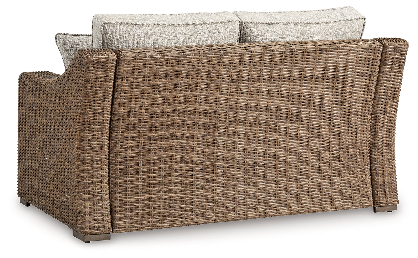 Beachcroft Beige Outdoor Sofa, Loveseat and Chair