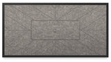 Beachcroft Black/Light Gray Outdoor Fire Pit Table and 4 Chairs