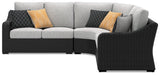 Beachcroft Black 3-Piece Outdoor Sectional by Ashley