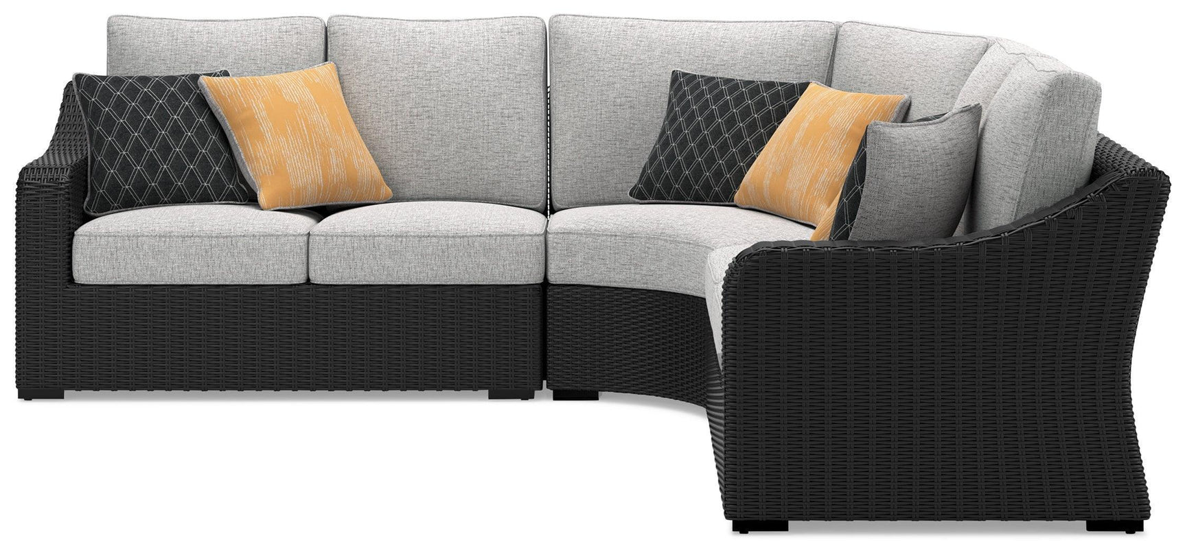 Beachcroft Black 3-Piece Outdoor Sectional by Ashley