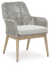 Seton Gray Creek 2 Outdoor Chairs with End Table