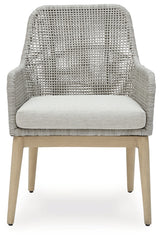 Seton Gray Creek 2 Outdoor Chairs with End Table