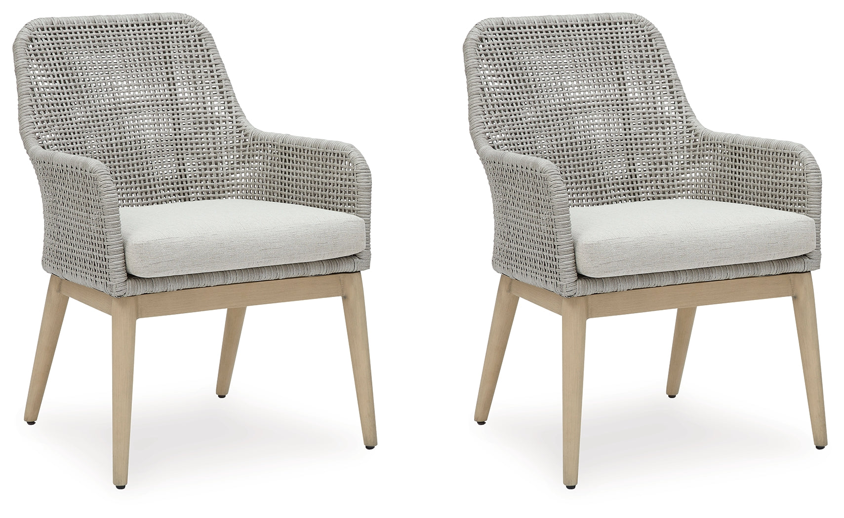 Seton Gray Creek 2 Outdoor Chairs with End Table