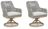 Seton Gray Creek 2 Outdoor Chairs with End Table