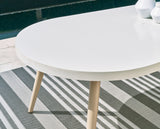 Seton White Creek Outdoor Dining Table and 4 Chairs