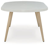 Seton White Creek Outdoor Dining Table and 4 Chairs