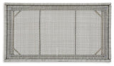 Seton Creek Gray Resin Wicker Outdoor Coffee Table