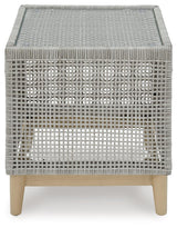 Seton Gray Creek 2 Outdoor Lounge Chairs with End Table