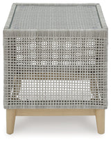 Seton Gray Creek 2 Outdoor Chairs with End Table