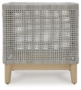 Seton Gray Creek 2 Outdoor Chairs with End Table