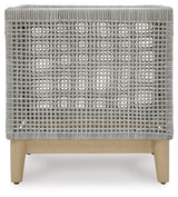 Seton Gray Creek 2 Outdoor Lounge Chairs with End Table