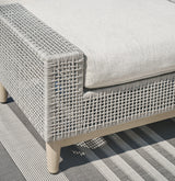 Seton Gray Creek Outdoor Lounge Chair and Ottoman