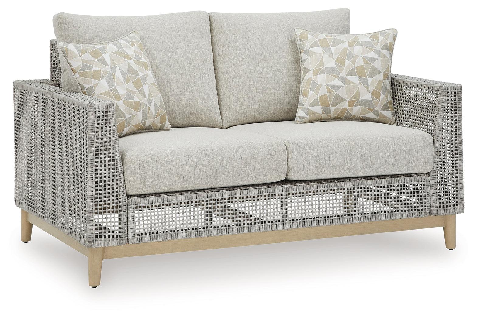 Seton Gray Creek Outdoor Sofa and Loveseat