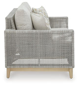 Seton Gray Creek Outdoor Sofa and Loveseat with Coffee Table