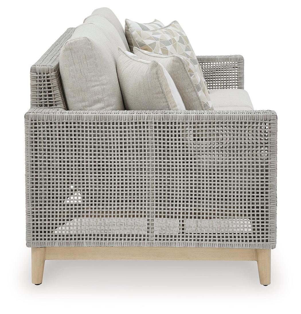 Seton Gray Creek Outdoor Sofa and Loveseat