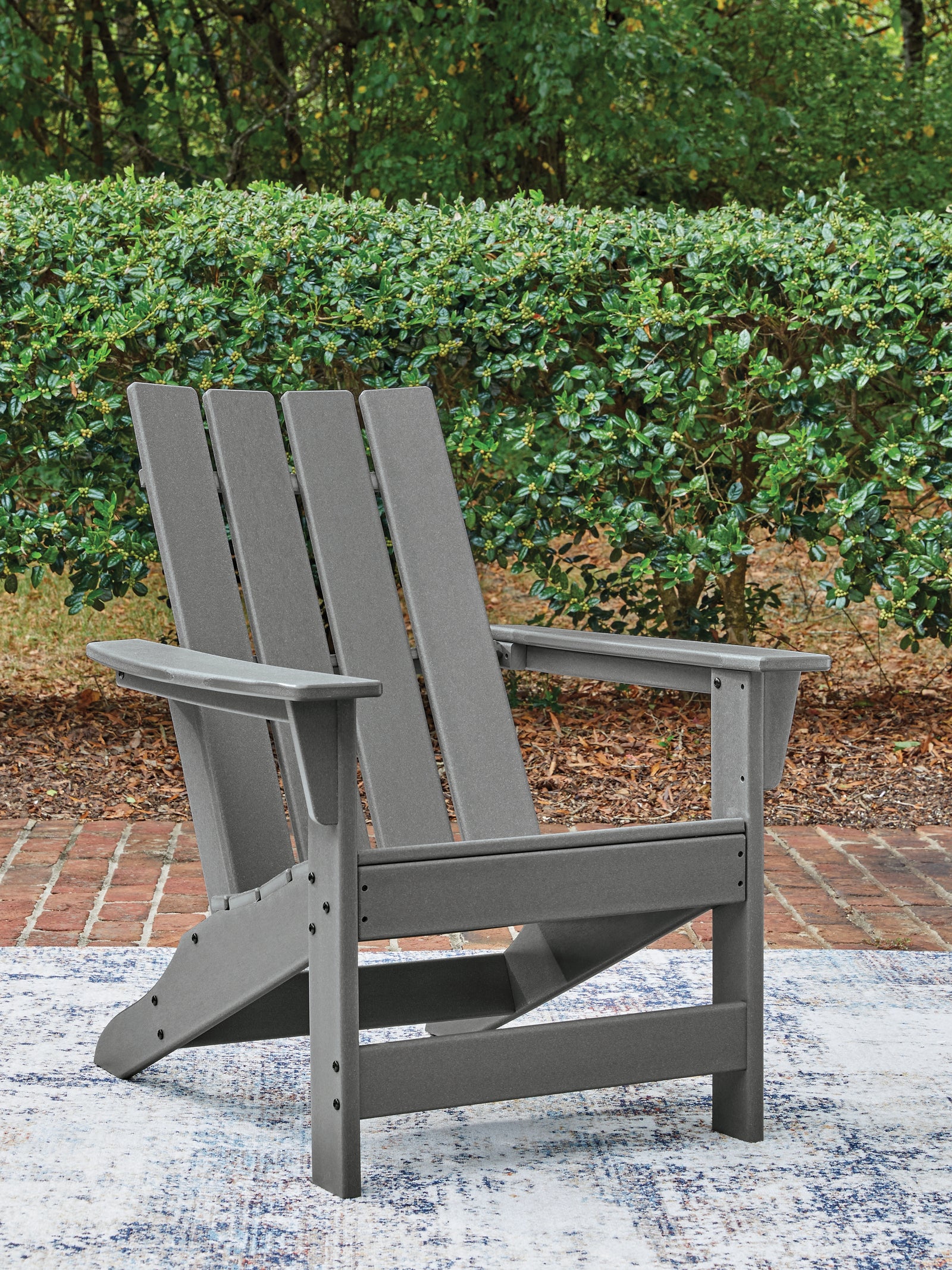 Cove Beach Gray Adirondack Chair
