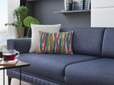 Pavia Navy Blue 3-Seater Sofa Bed - Ella Furniture