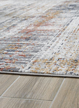 Rhettner Multi 5'3" x 7'3" Contemporary Area Rug