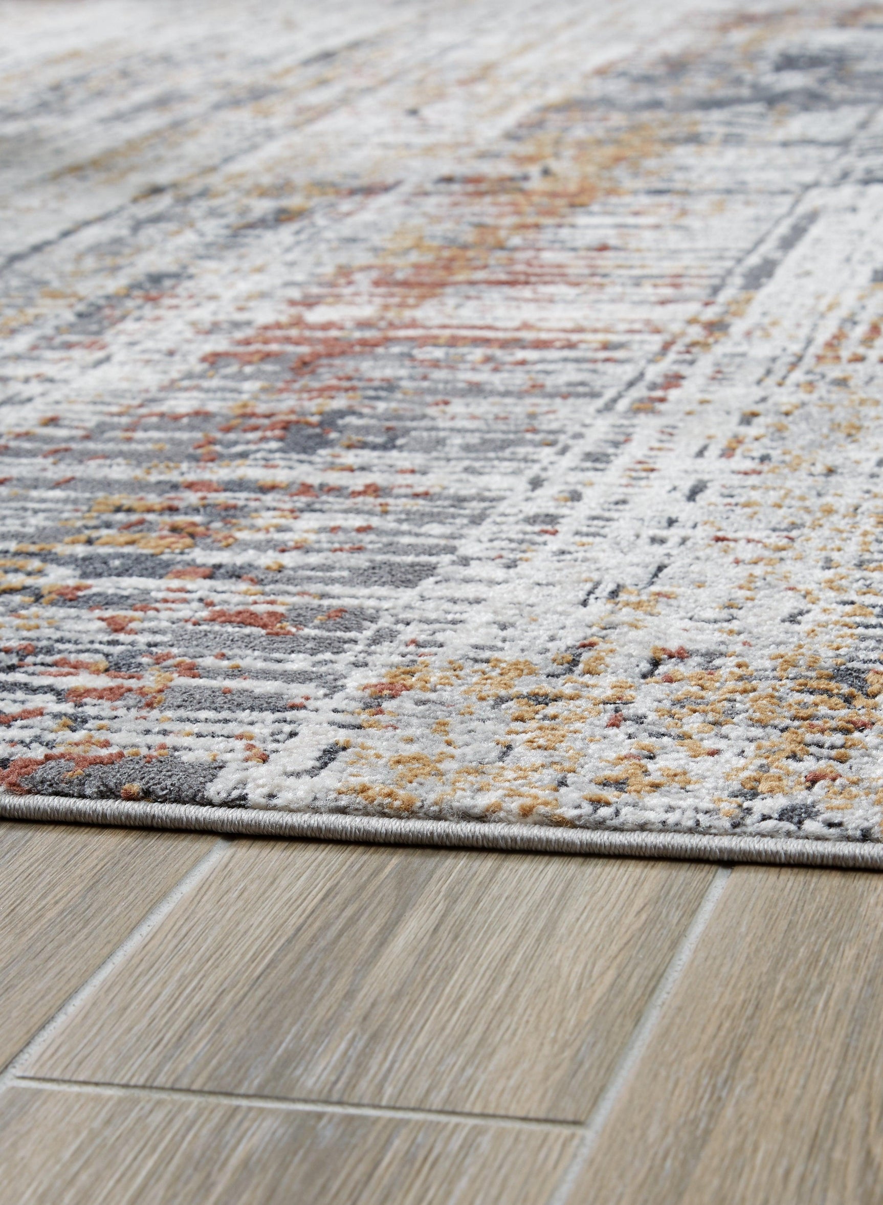 Rhettner Multi 5'3" x 7'3" Contemporary Area Rug