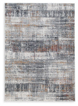 Rhettner Multi 5'3" x 7'3" Contemporary Area Rug