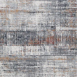Rhettner Multi 5'3" x 7'3" Contemporary Area Rug