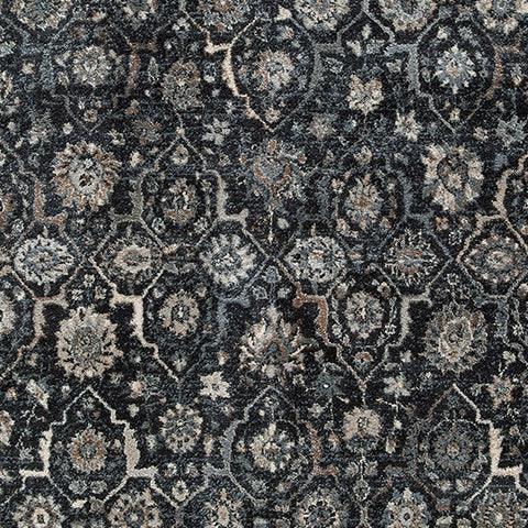 Hilcott Blue/cream/brown 7'10" X 10'6" Rug - Ella Furniture