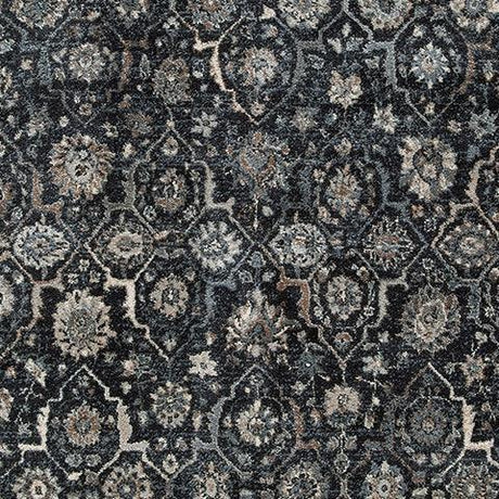 Hilcott Blue/cream/brown 7'10" X 10'6" Rug - Ella Furniture